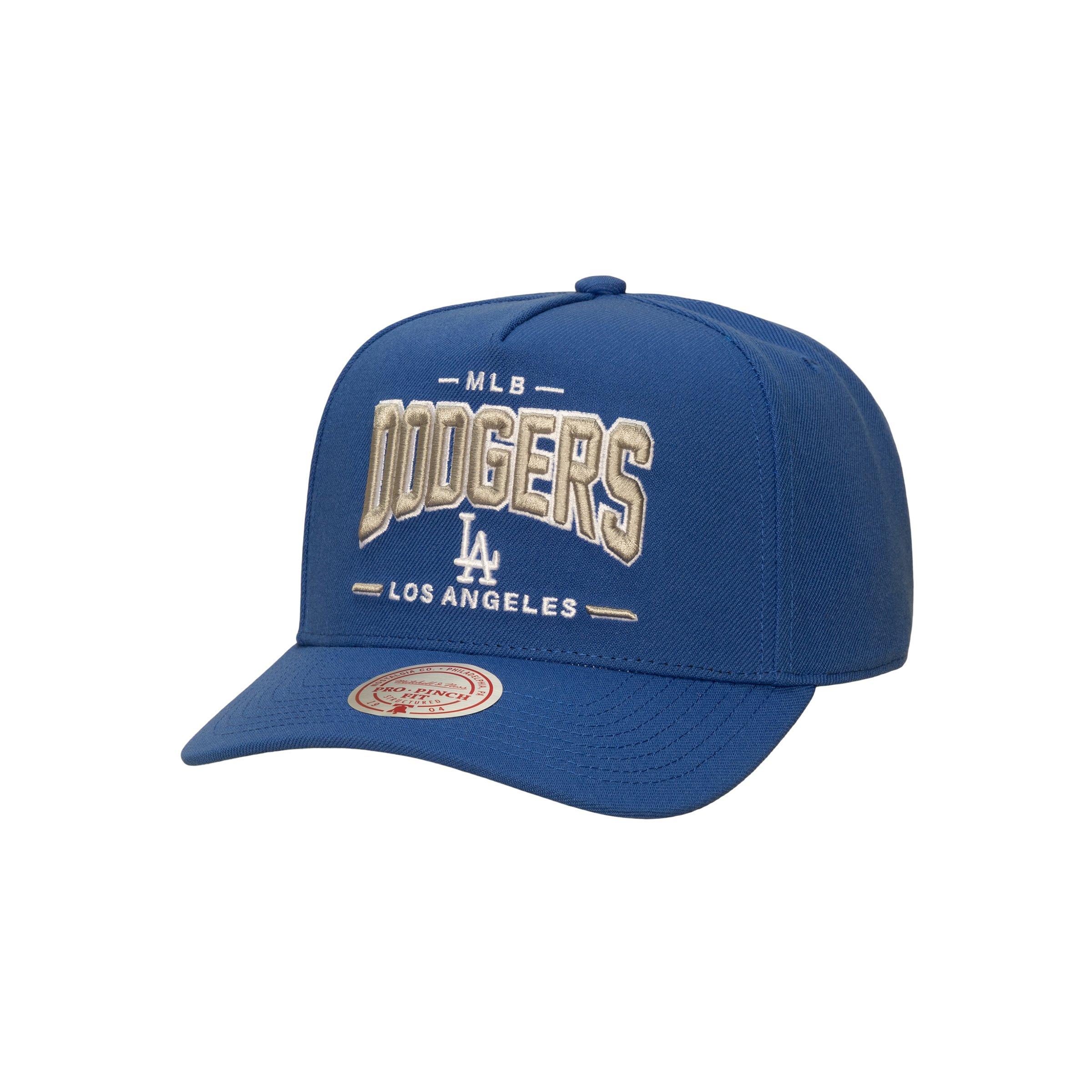 Mitchell & Ness Los Angeles Dodgers Front Pitch Snapback Hat  -  Royal - ROYAL